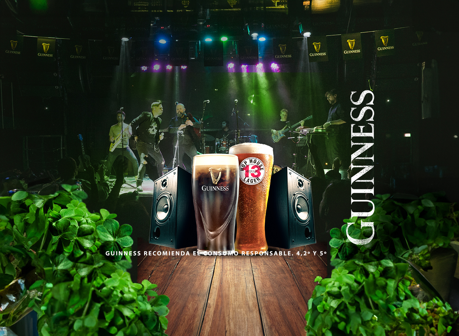 Fotografía promocional de Concierto de San Patricio