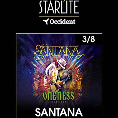 Fotografía promocional de Concierto de Santana en Marbella