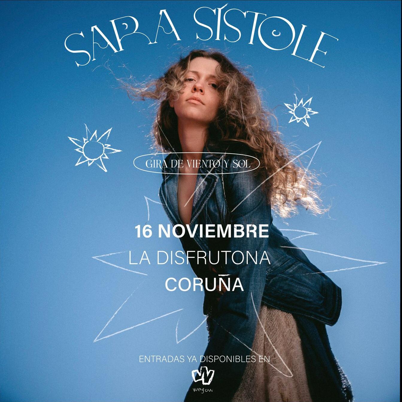 Fotografía promocional de Concierto de Sara Sístole y Andrea Santiago en A Coruña
