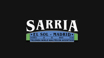 Concierto de Sarria en Madrid - Sala El Sol