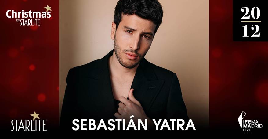 Fotografía promocional de Concierto de Sebastián Yatra en Madrid | Christmas by STARLITE