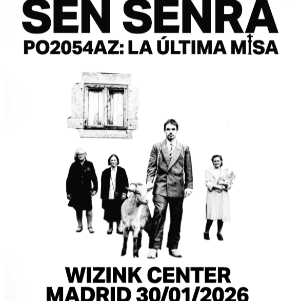 Fotografía promocional de Concierto de Sen Senra en Madrid