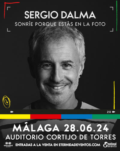 Fotografía promocional de Concierto de Sergio Dalma en Málaga