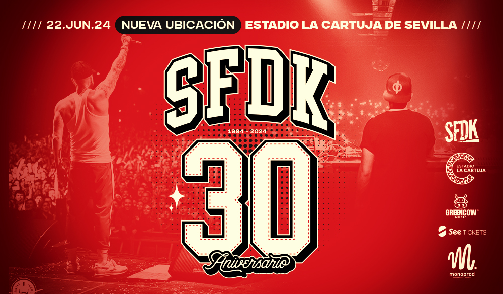 Fotografía promocional de Concierto de SFDK en Sevilla