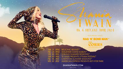 Shania Twain concert in Dublin