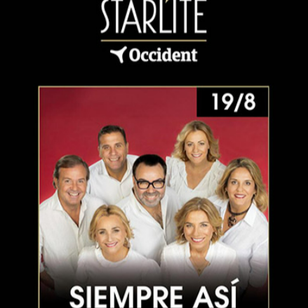 Promofoto von Concierto de Siempre Así en Marbella | Starlite Occident 2025.