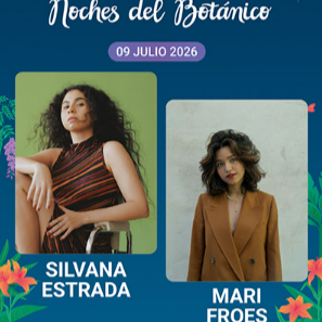 Fotografía promocional de Concierto de Silvana Estrada & Mari Froes en Madrid - Noches de Botanico 2026