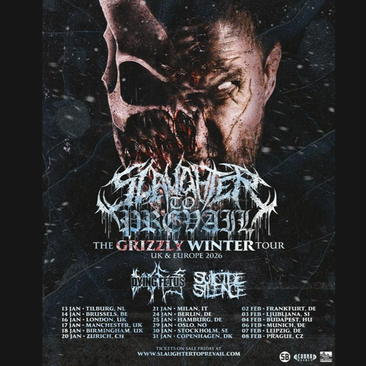 Fotografía promocional de Concierto de Slaughter to Prevail en Leipzig