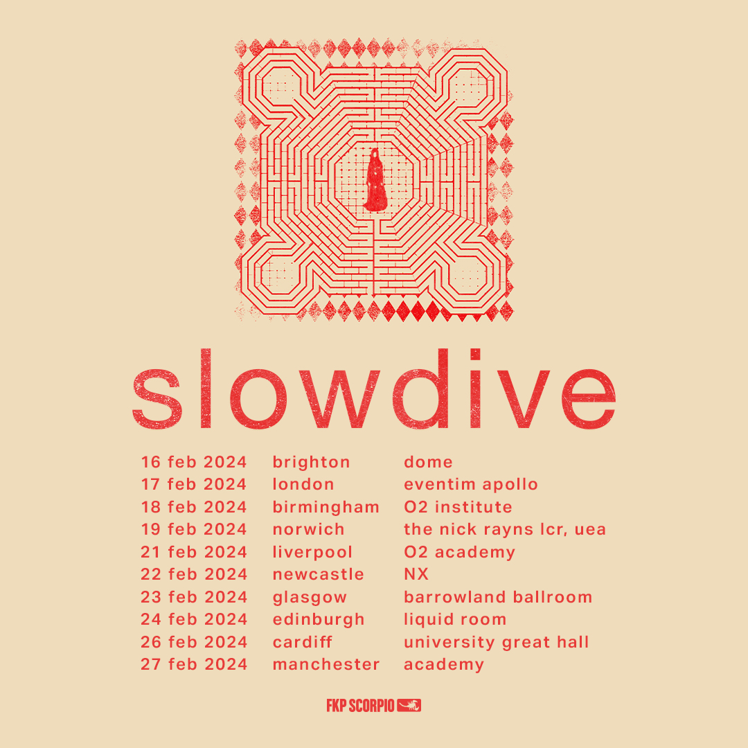 Promotional photograph of Concierto de Slowdive en Brighton.
