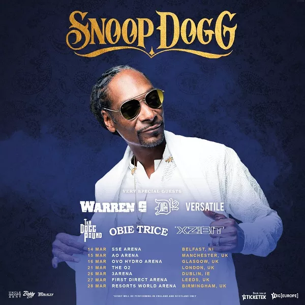 Promotional photograph of Concierto de Snoop Dogg en Londres.