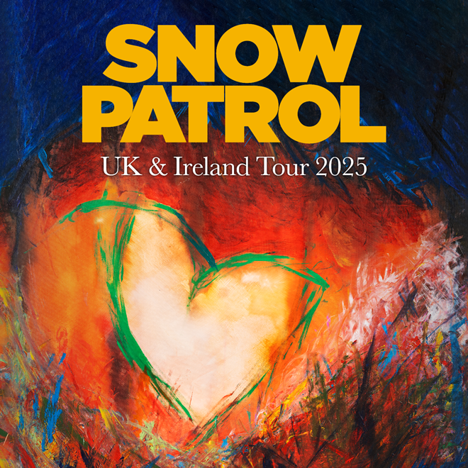 Promofoto von Concierto de Snow Patrol en Belfast.