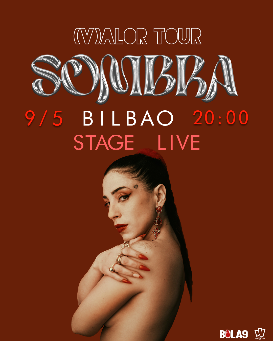 Fotografía promocional de Concierto de Sombra Alor en Bilbao