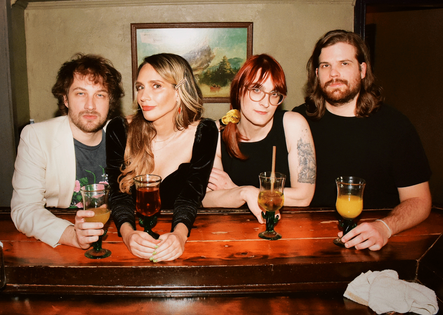 Promotional photograph of Concierto de Speedy Ortiz en Madrid.