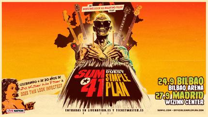 Konzert von Sum 41 + Simple Plan in Bilbao
