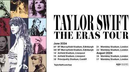 Taylor Swift in concerto a Liverpool | The Eras Tour
