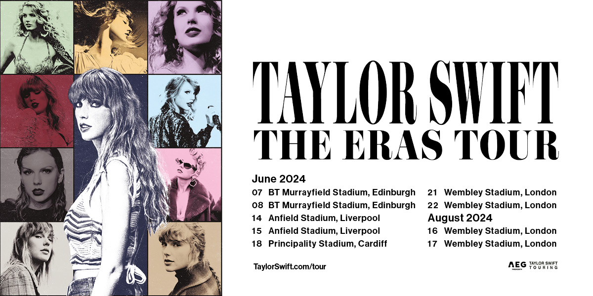Fotografía promocional de Concierto de Taylor Swift en Londres | The Eras Tour