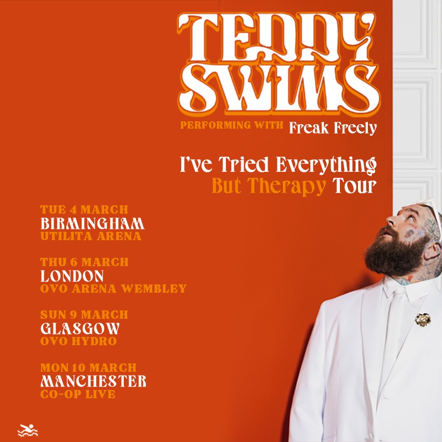 Promofoto von Concierto de Teddy Swims en Dublin.
