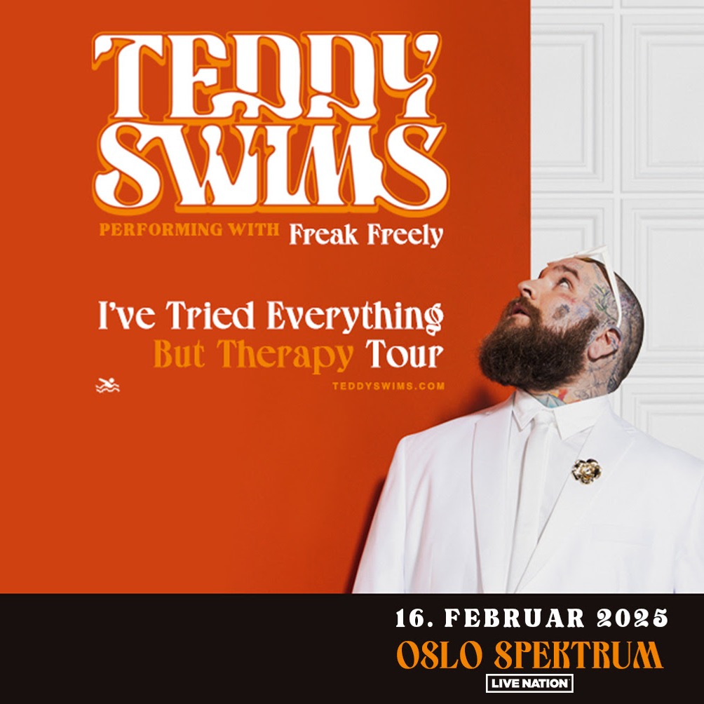 Teddy Swims performing at concert in 2025