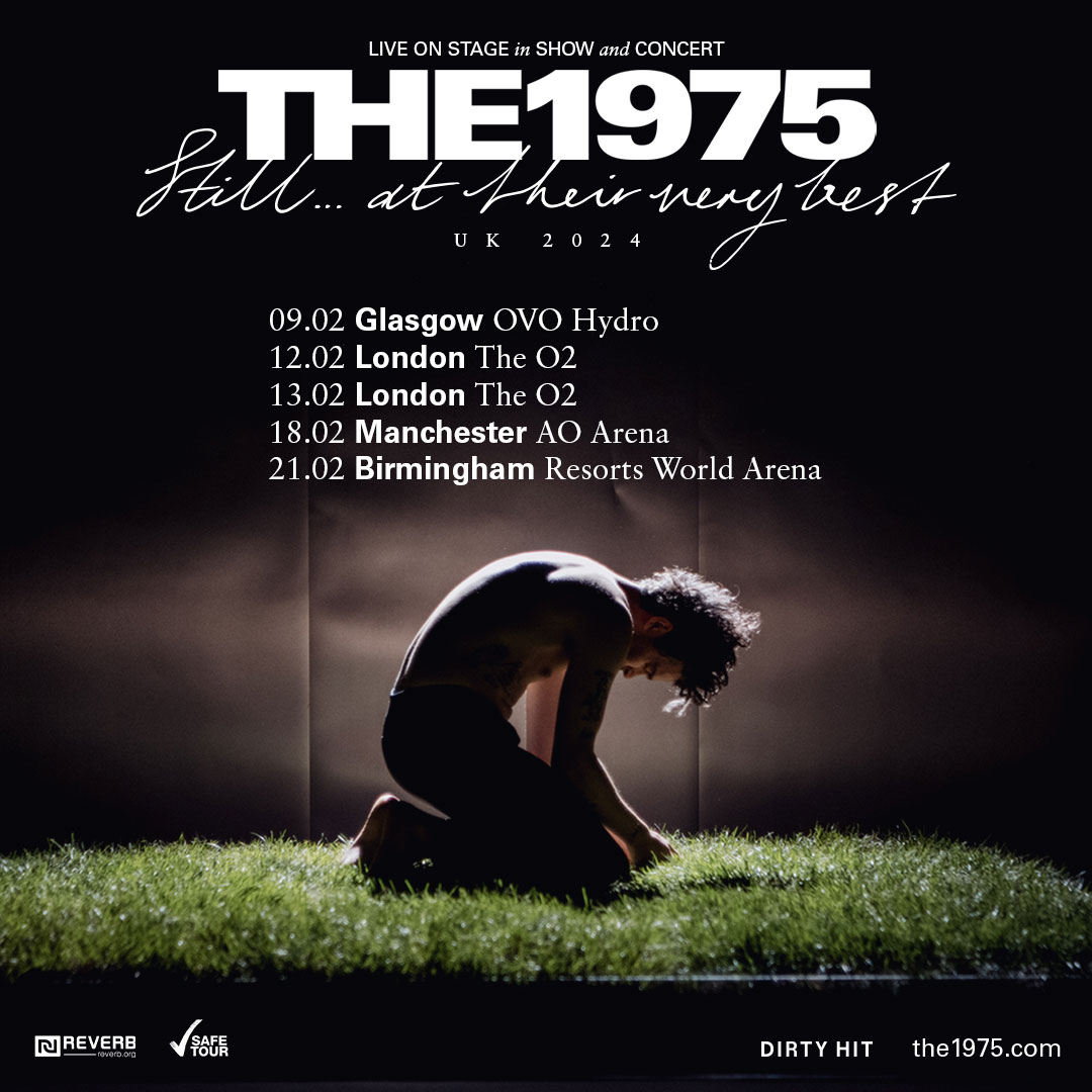 Promotional photograph of Concierto de The 1975 en Manchester.