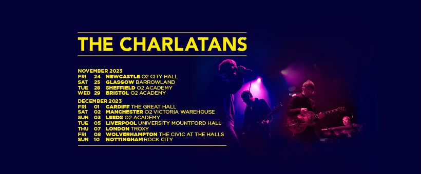 Fotografía promocional de Concierto de The Charlatans en Liverpool