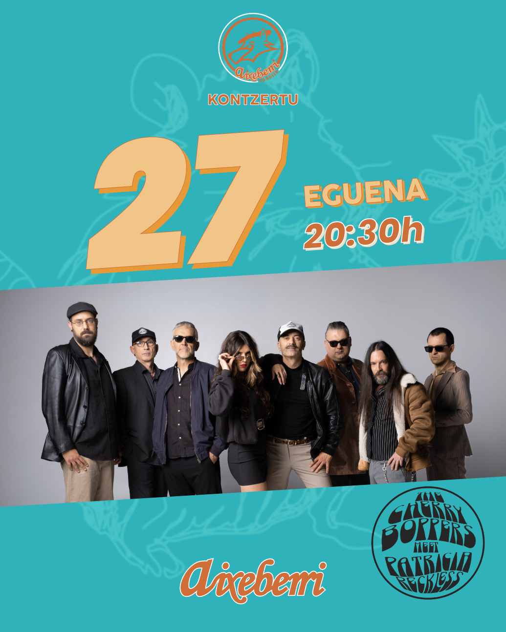 Fotografía promocional de Concierto de THE CHERRY BOPPERS