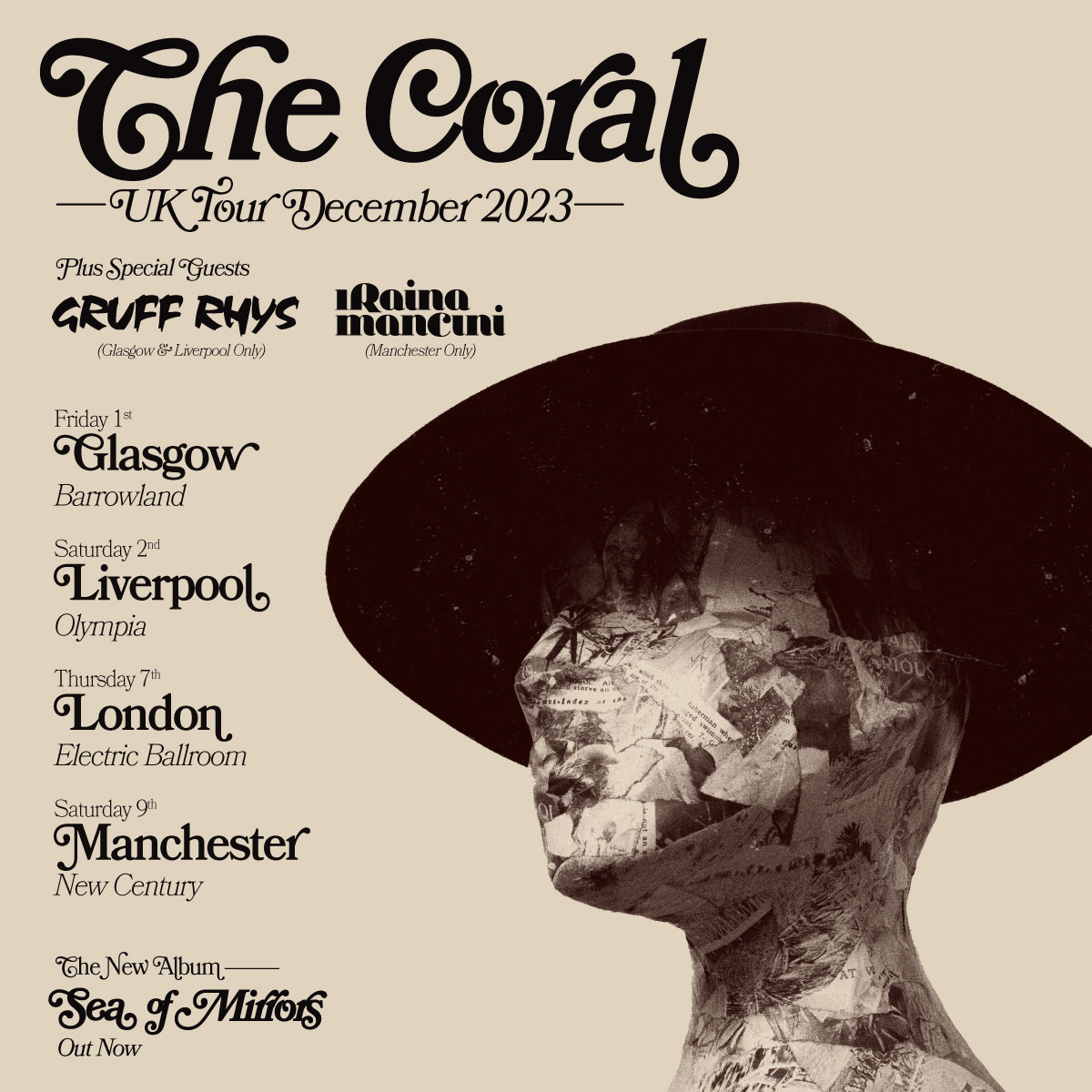 Fotografía promocional de Concierto de The Coral en Liverpool
