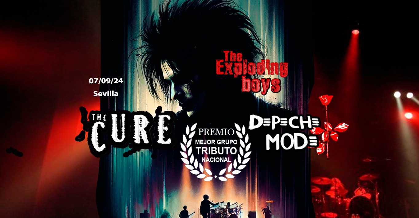 Fotografía promocional de The Exploding Boys (The Cure/Depeche Mode) Sevilla - Sala Custom
