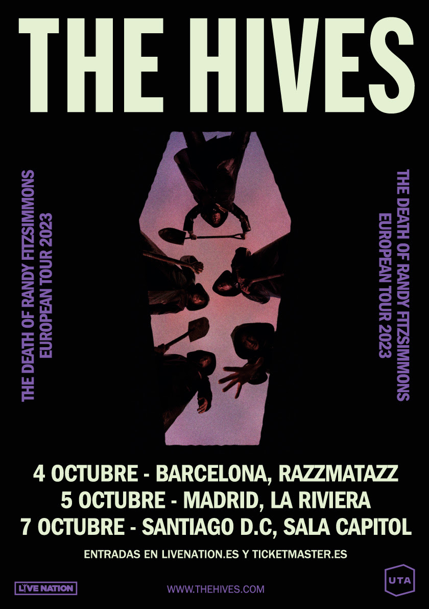 Fotografía promocional de Concierto de The Hives en Santiago de Compostela