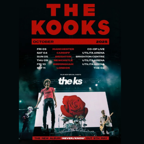 Promotional photograph of Concierto de The Kooks + The K's en Birmingham.