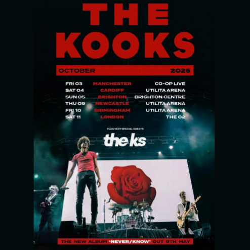Promofoto von Concierto de The Kooks + The K's en Londres.