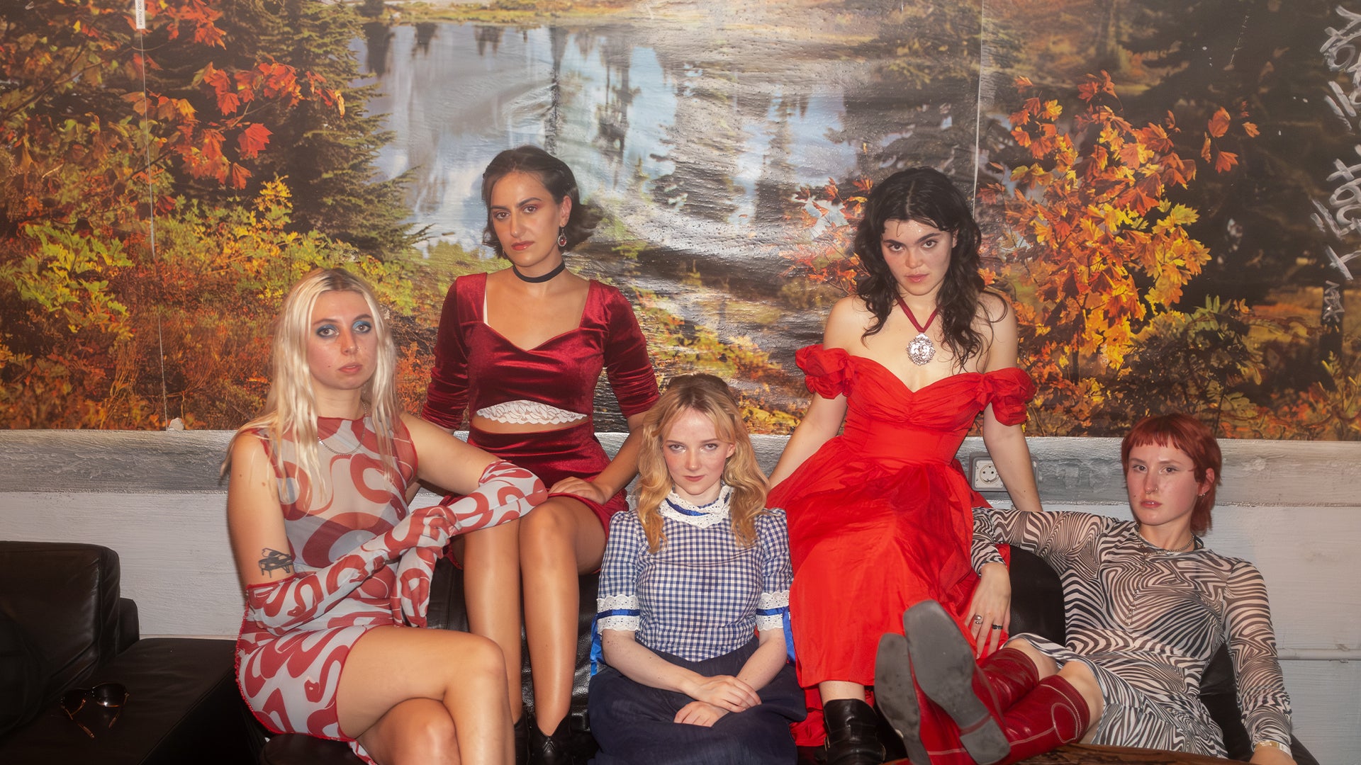 Photographie promotionnelle de Concierto de The Last Dinner Party en Nottingham.