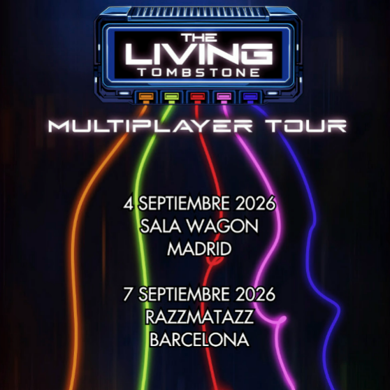 Fotografía promocional de Concierto de The Living Tombstone en Barcelona