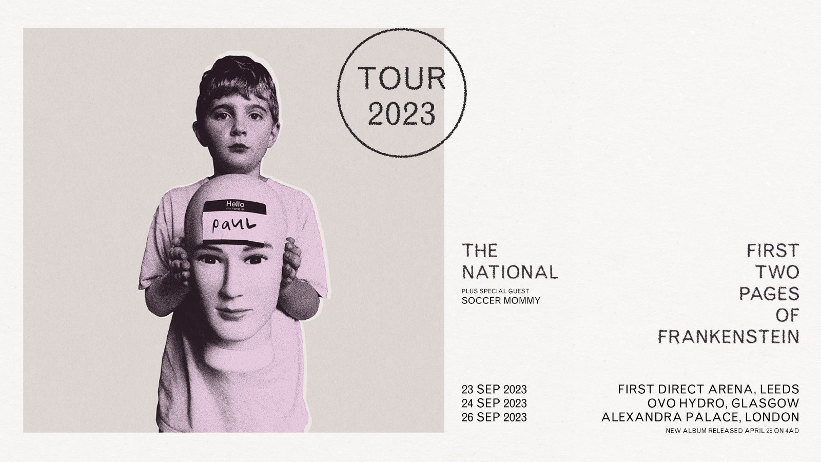 Fotografía promocional de Concierto de The National en Londres