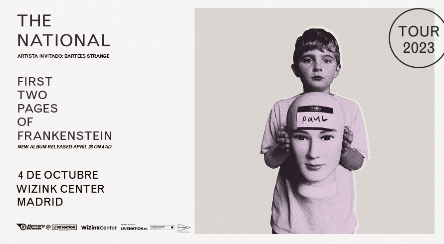 Promotional photograph of Concierto de The National en Madrid.