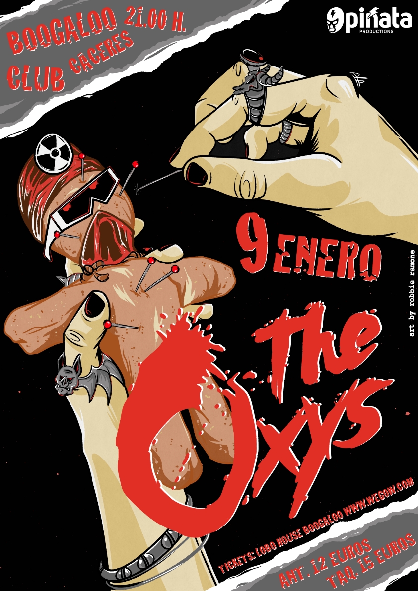 Fotografía promocional de Concierto de The Oxys en Cáceres