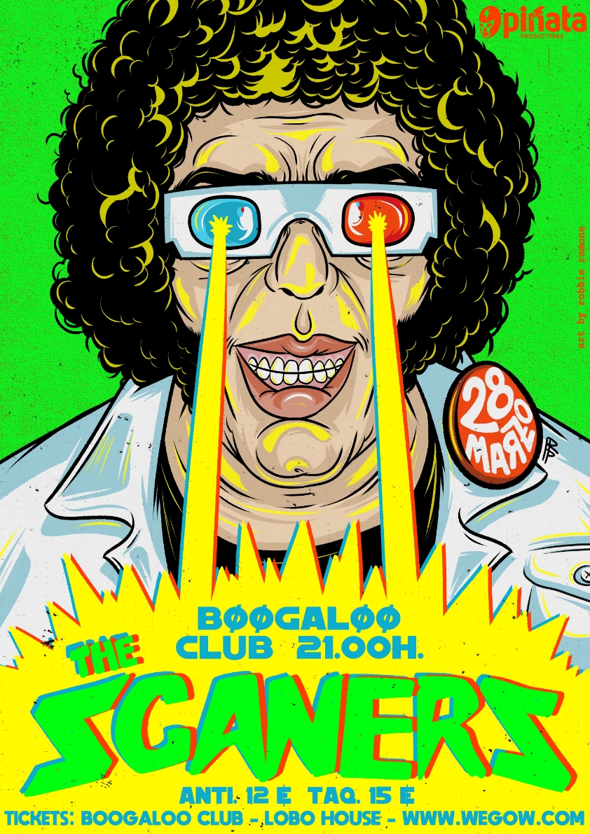 Fotografía promocional de Concierto de The Scaners en Cáceres