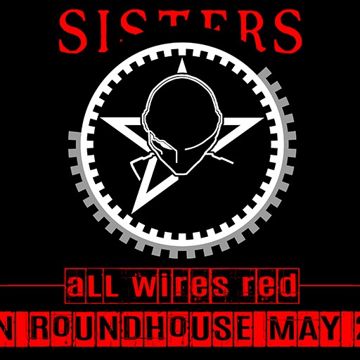 Promotional photograph of Concierto de The Sisters of Mercy en Londres.