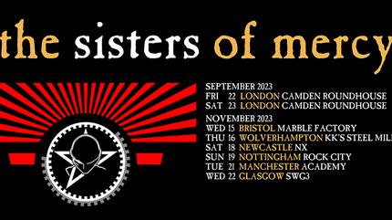 Concierto de The Sisters of Mercy en Nottingham