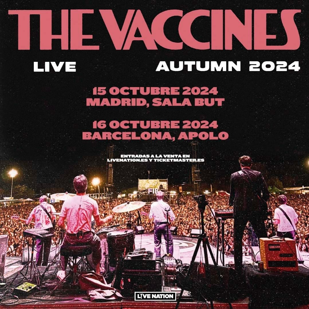Fotografía promocional de Concierto de The Vaccines en Madrid