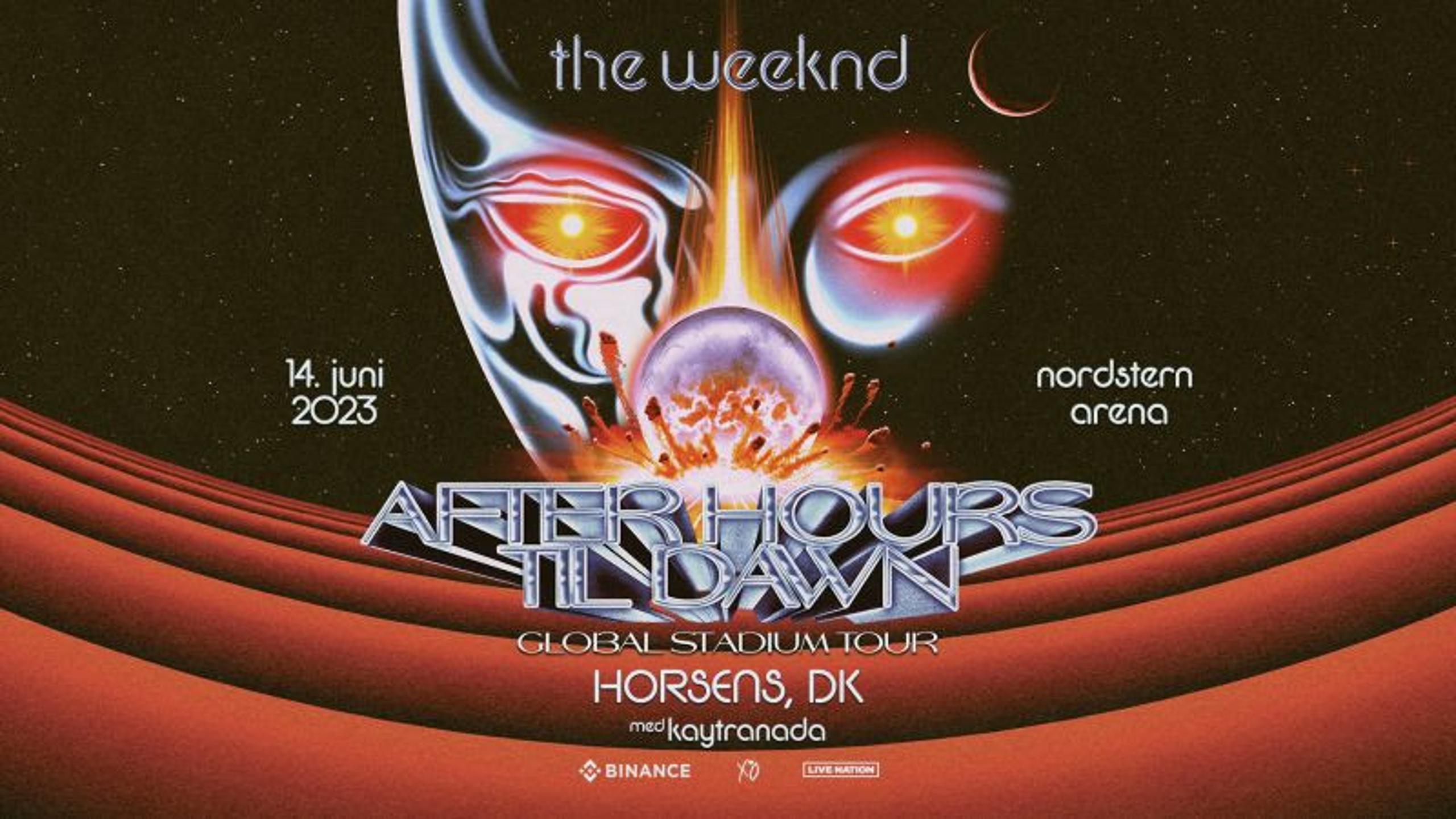 The Weeknd Kaytranada Concert Tickets For Casa Arena Horsens 