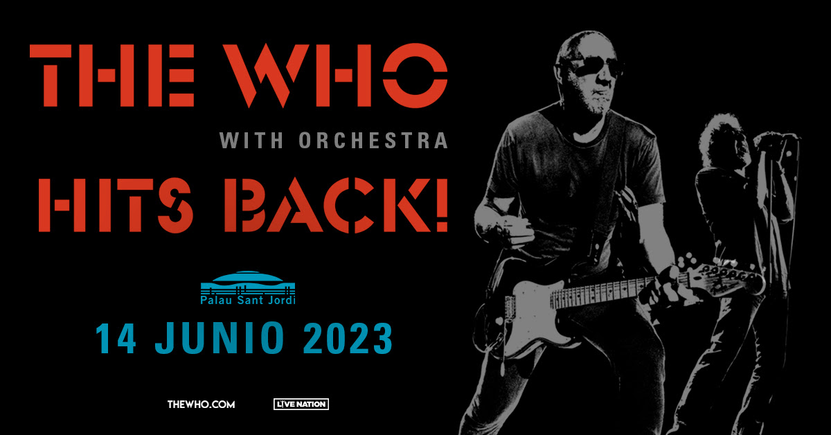 Fotografía promocional de Concierto de The Who en Barcelona | Hits Back!