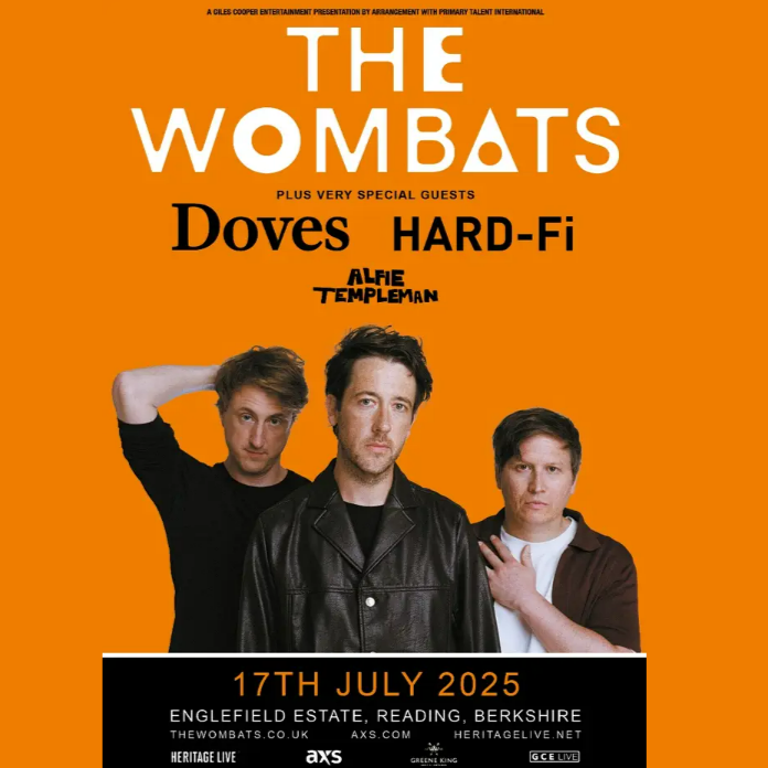 Promofoto von Concierto de The Wombats + Doves + Hard-Fi en Reading.