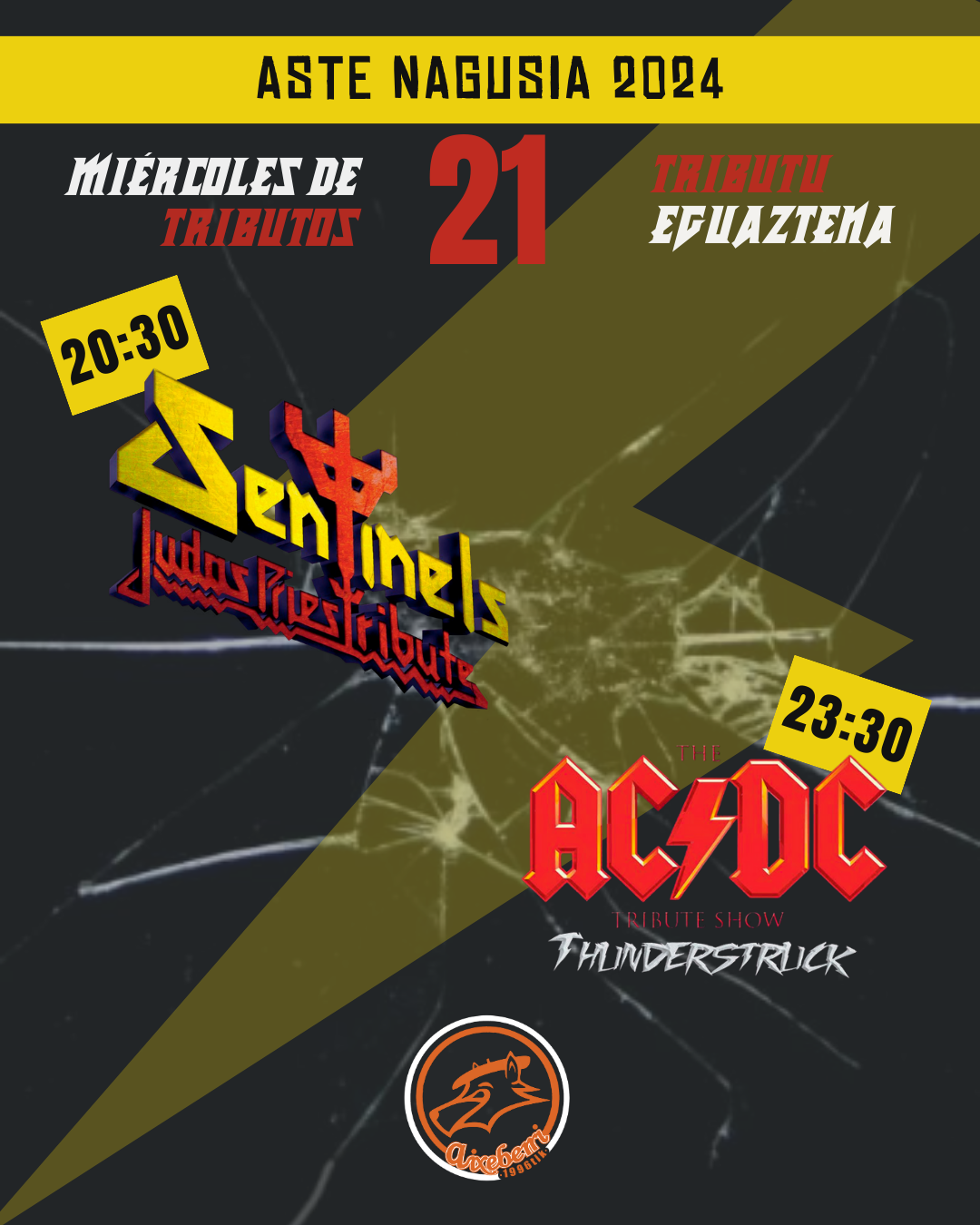 Fotografía promocional de Concierto de Thunderstruck tributo AC/DC en Bilbao