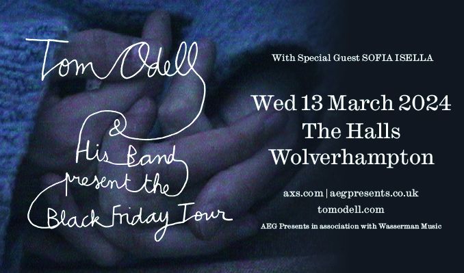 Fotografía promocional de Concierto de Tom Odell en Wolverhampton
