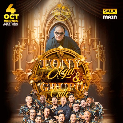 Promofoto von Concierto de Tony Vega en Barcelona.