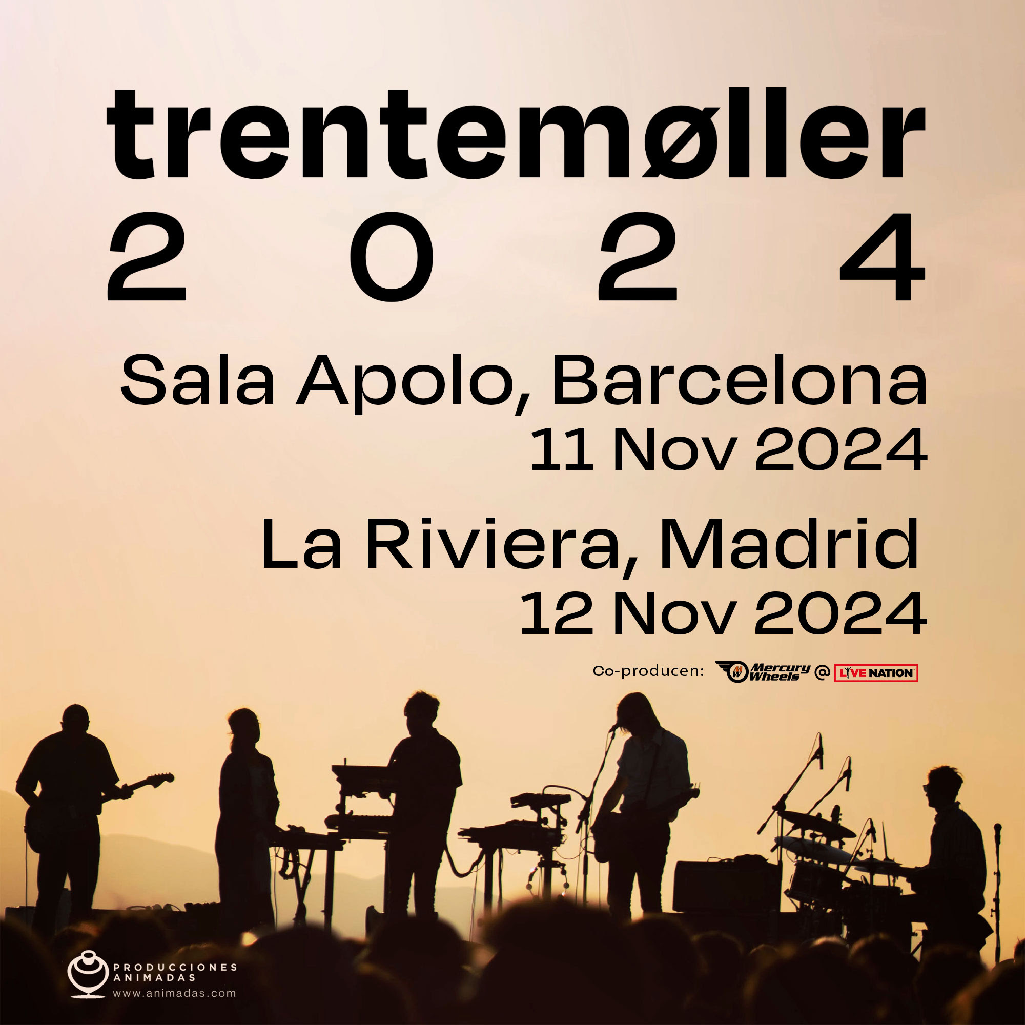 Fotografía promocional de Concierto de Trentemøller en Madrid