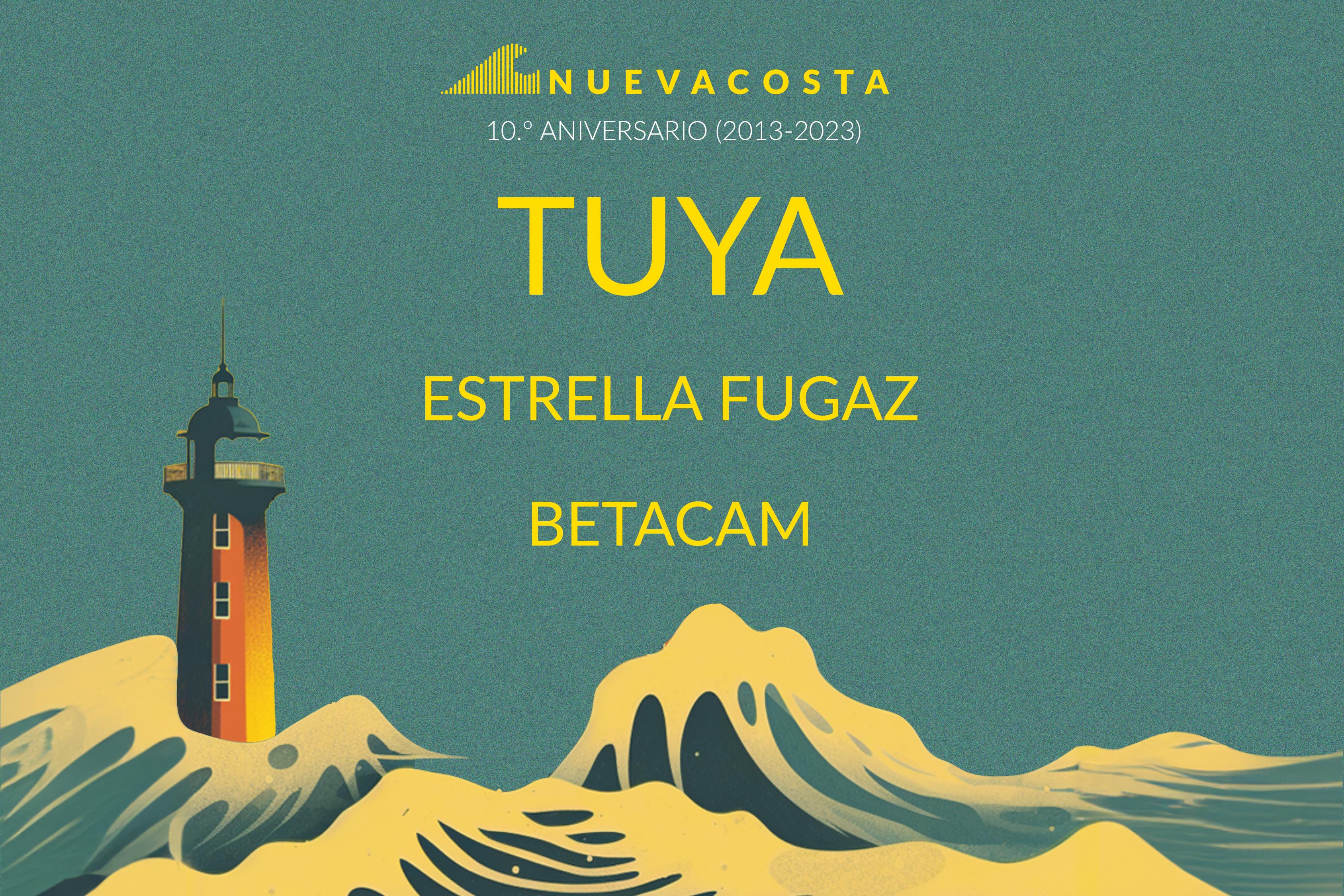 Fotografía promocional de Concierto de Tuya + Estrella Fugaz + Betacam en Madrid