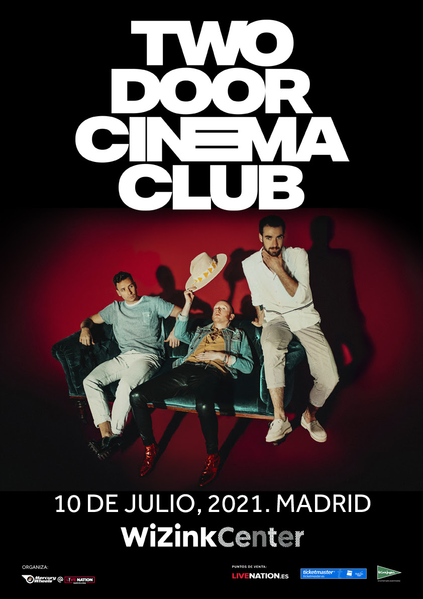 Two Door Cinema Club concert tickets for WiZink Center, Madrid Saturday, 10  July 2021 | Wegow Spain