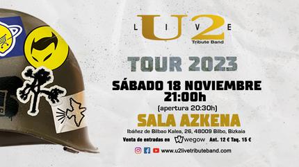 U2LIVE Tribute Band en Sala Azkena (Bilbao)