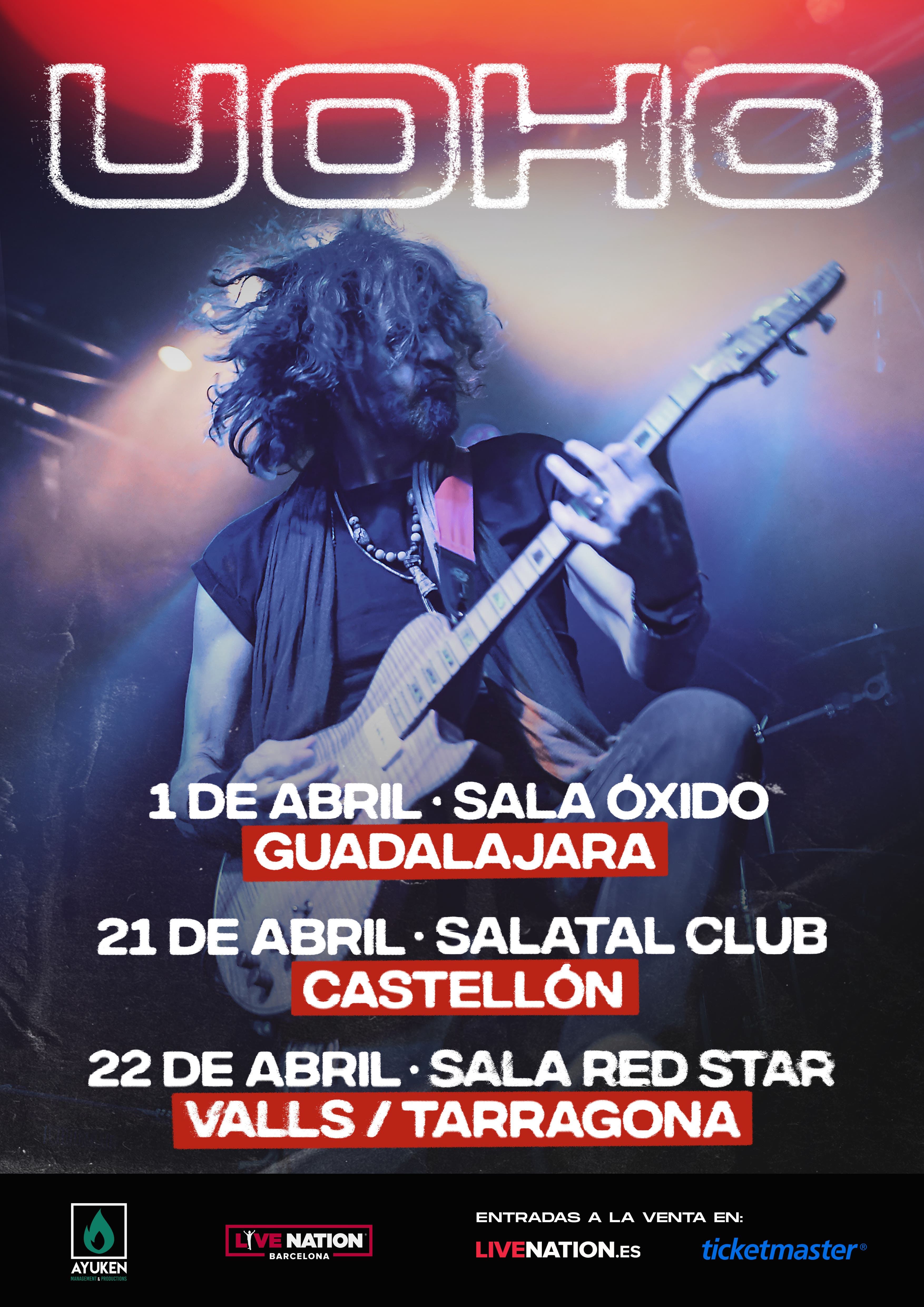 UOHO concert tickets for Salatal Club, Castellón de la Plana Friday, 21  April 2023 | Wegow Spain